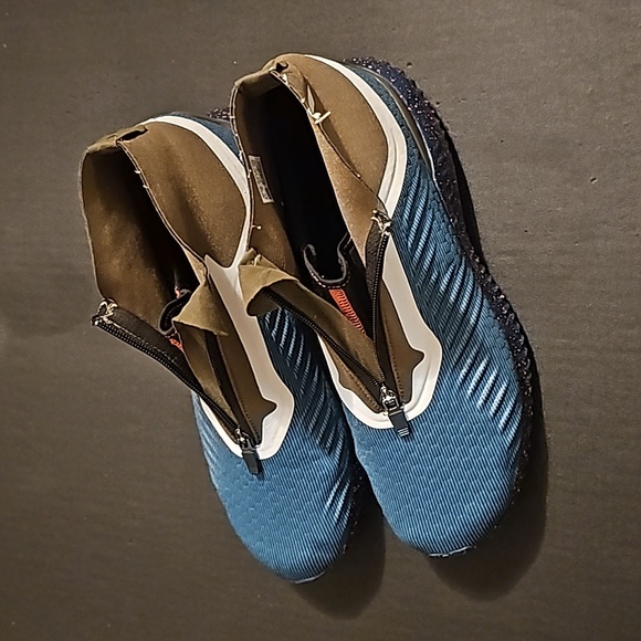 ADIDAS Alphabounce Mid Petrol Night mens 9.5 - Picture 1 of 5